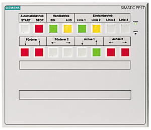 Кнопочная панель SIMATIC HMI 6AV3688-3CD13-0AX0 Кнопочная панель SIMATIC HMI 6AV3688-3CD13-0AX0